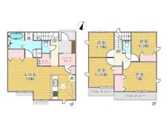 4号棟間取り図■府中市是政2　新築一戸建て■