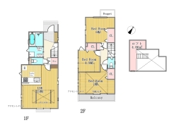 2号棟間取り図■府中市是政1　新築一戸建て■