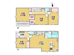 間取り図■日野市大坂上3丁目　新築戸建て■