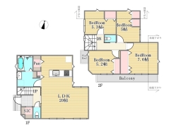 3号棟間取り図■八王子上柚木　新築一戸建■