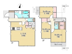 5号棟間取り図■八王子上柚木　新築一戸建■