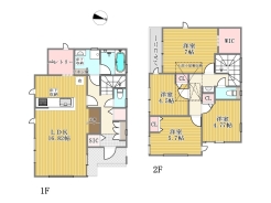 3号棟間取り図■日野市多摩平6　新築一戸建■