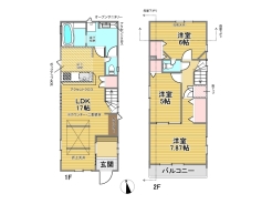 2号棟間取り図■府中市小柳町5丁目　新築戸建て■