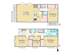 2号棟間取り図■三鷹市上連雀9　新築一戸建て■