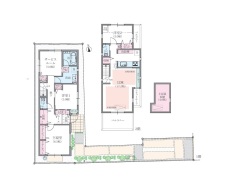 A号棟間取り図■府中市美好町3　新築一戸建■
