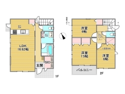間取り図■昭島市緑町3丁目　新築戸建て■