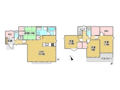 間取り図■府中市朝日町2丁目　新築戸建て■
