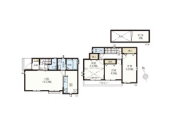 C号棟間取り図■狛江市中和泉5　新築一戸建■