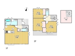B号棟間取り図■府中市浅間町4　新築一戸建■