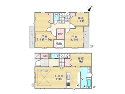 2号棟間取り図■相模原市南区新磯野3　新築一戸建て■