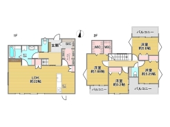 間取り図■八王子市めじろ台3丁目　新築戸建て■
