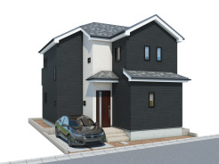 完成予想パース■国立市泉2　新築一戸建て■