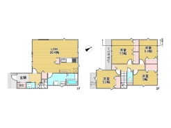 間取り図■日野市日野本町4丁目　新築戸建て■
