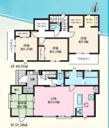 7号棟間取り■八王子市石川町　新築一戸建て■
