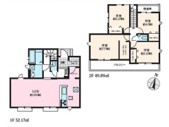 14号棟間取り■八王子市石川町　新築一戸建て■