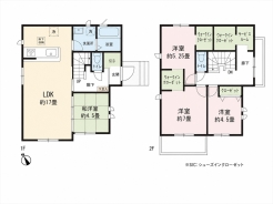 間取り図■八王子市石川町　新築戸建て■