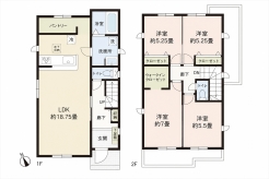 間取り図■八王子市石川町　新築一戸建て■