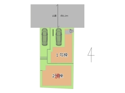 区画図■昭島市福島町　新築一戸建て■