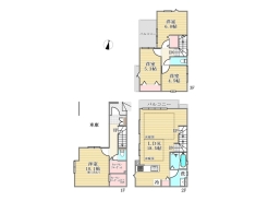 1号棟間取り図■昭島市福島町　新築一戸建て■