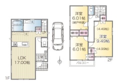 D号棟間取り■国立市西1　新築一戸建て■