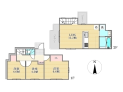 間取り図■調布市入間町3　新築一戸建て■
