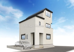 3号棟完成予想図■国立市東　新築一戸建て■