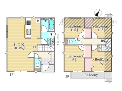 2号棟間取り図■調布市深大寺東町1　新築一戸建て■
