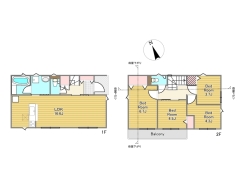間取り図■三鷹市大沢5　新築一戸建て■