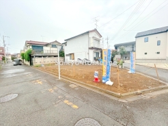 角地ですので日当たりも良好！開放感があります。玉川上水にも近く散策も気軽に出来ますね。■武蔵村山市大南3　建築条件なし売地■