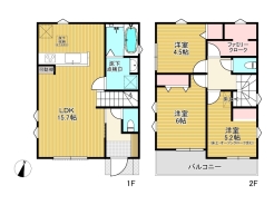 間取り■相模原市中央区陽光台　新築一戸建て■