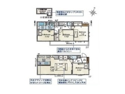 １号棟間取り図■稲城市東長沼　新築一戸建て■
