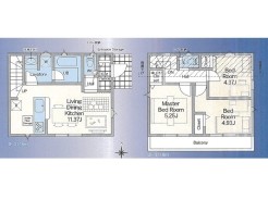 間取り図■三鷹市井口4　新築一戸建て■