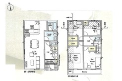 3号棟間取図■小金井市本町3　新築一戸建て■