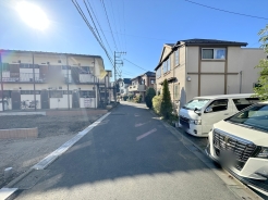 前面道路は車通りも少なく、お子さまのいるご家庭でも安心ですね。■府中市是政1丁目　新築戸建て■