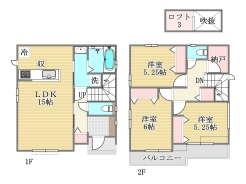 A号棟間取り図■府中市紅葉丘3　新築一戸建■