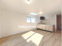 2階リビングのため、日当たり良好！家族が集まるLDKは暖かく快適な空間をご用意しました！
■国立市西2　新築一戸建て■