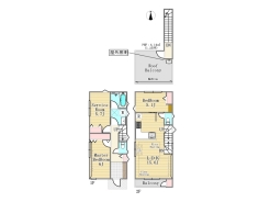 2号棟間取り■国立市西2　新築一戸建て■