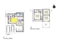 C号棟間取り図■三鷹市上連雀7　新築一戸建■