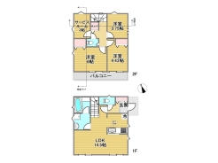 間取り図■調布市下石原1丁目　新築戸建て■