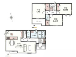 間取り■小金井市貫井南町1　新築一戸建て■