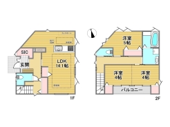 間取り■日野市東豊田4　中古一戸建て■