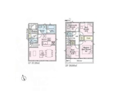 6号棟間取り図■府中市清水が丘3　新築一戸建■