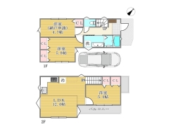 間取り図■日野市東豊田3　新築一戸建て■