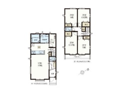 A号棟間取り図■府中市南町6　新築一戸建■