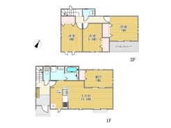 A号棟間取り図■日野市落川　新築一戸建■