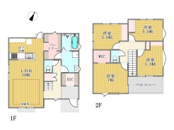 2号棟間取り図■日野市南平9　新築一戸建■