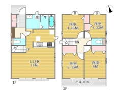 2-I号棟間取り図■調布市佐須町5　新築一戸建て■