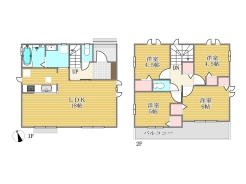 2-O号棟間取り図■調布市佐須町5　新築一戸建て■