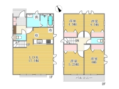 2-C号棟間取り図■調布市佐須町5　新築一戸建て■