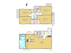 1号棟間取り図■八王子市小比企町　新築一戸建て■